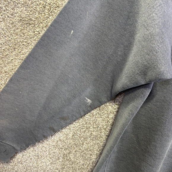 Vintage 90s Russell Athletic Sweatshirt Mens L Gray Fleece Crewneck Pullover - Picture 9 of 9